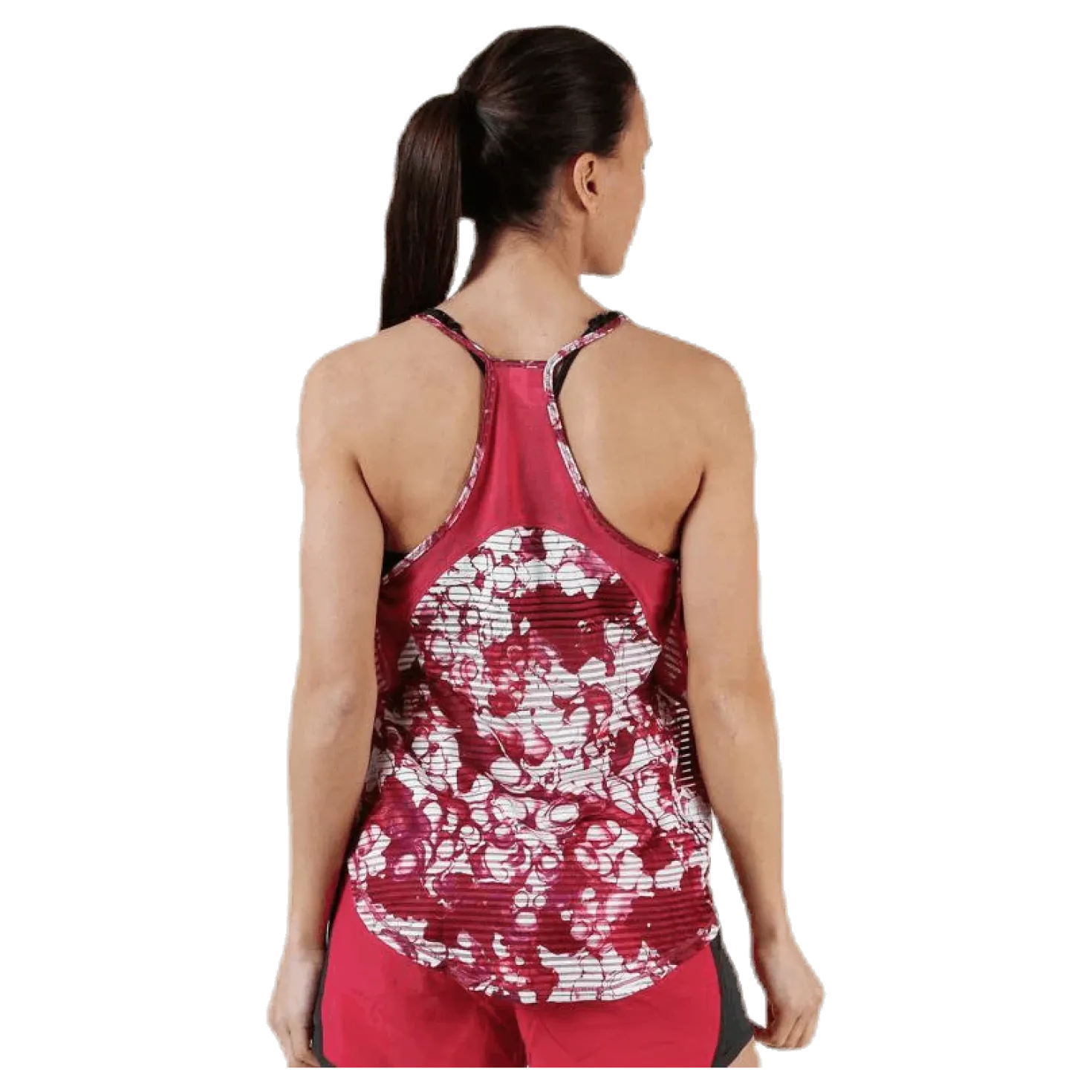 Armour Sport Tank Print Pink