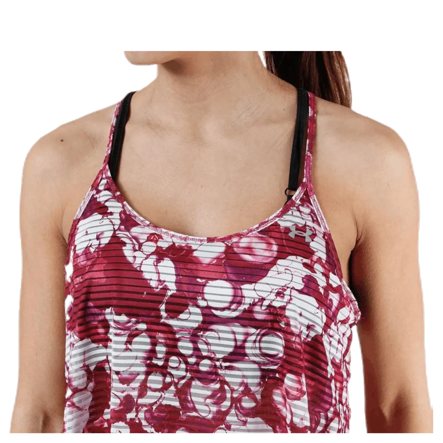Armour Sport Tank Print Pink