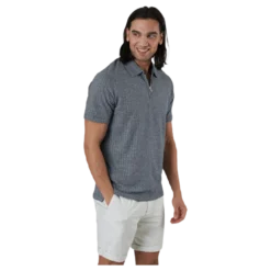 Asher Ss Polo Blue