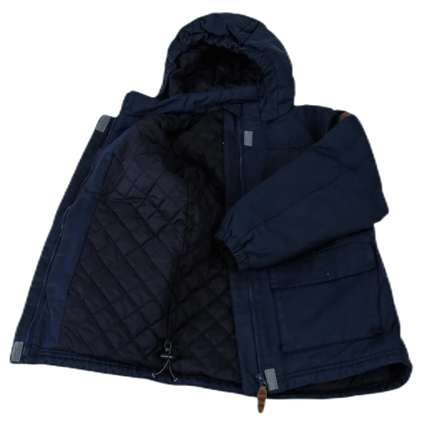 Aske Solid Jacket Blue