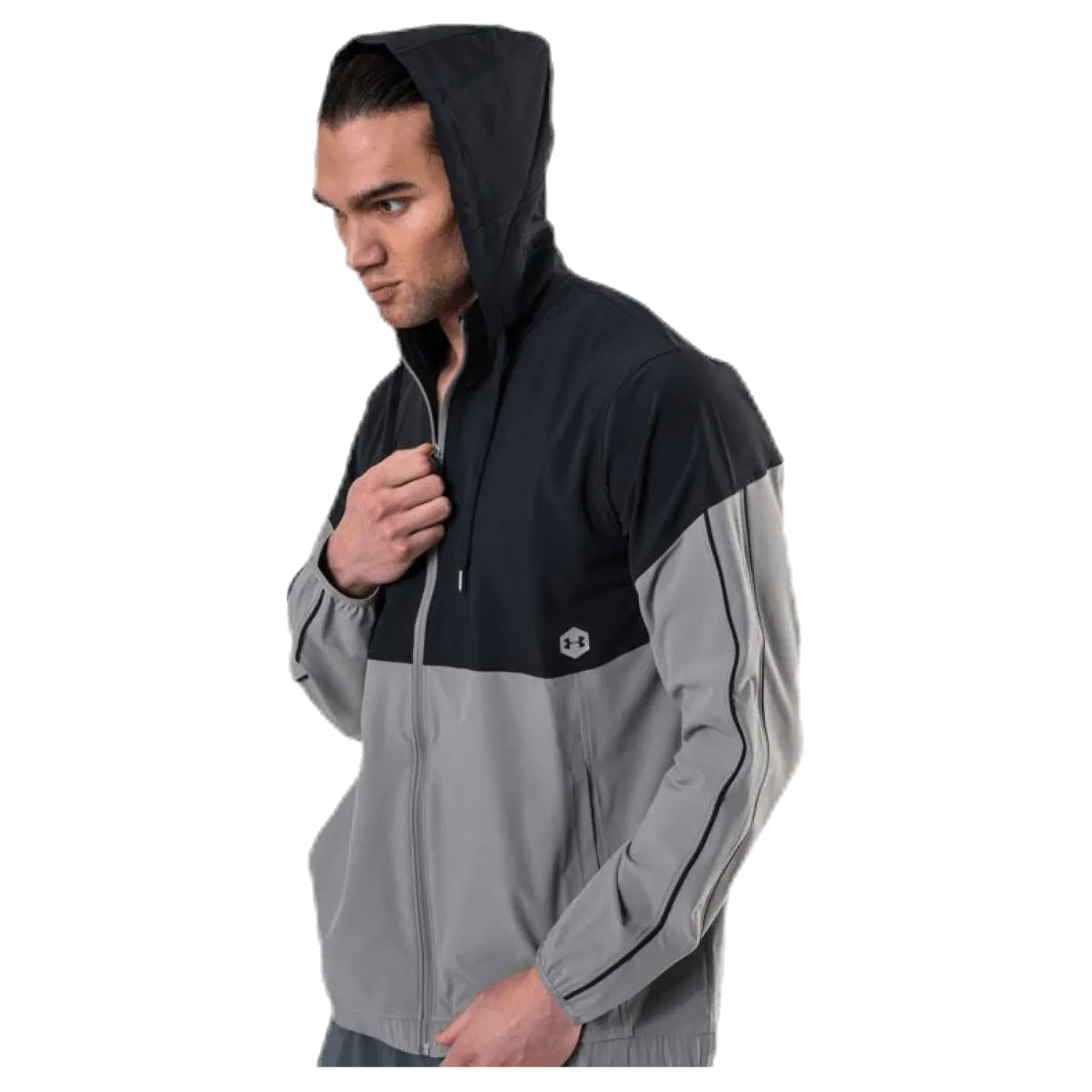Athlete Recovery Woven Warm Up Top Green