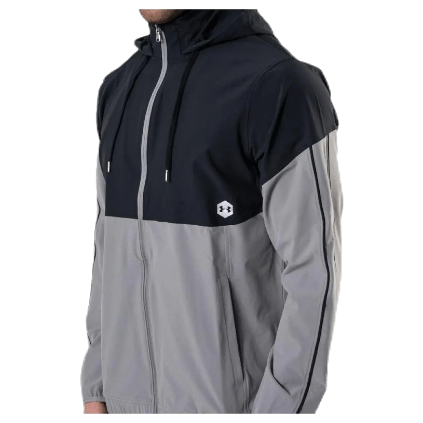 Athlete Recovery Woven Warm Up Top Green