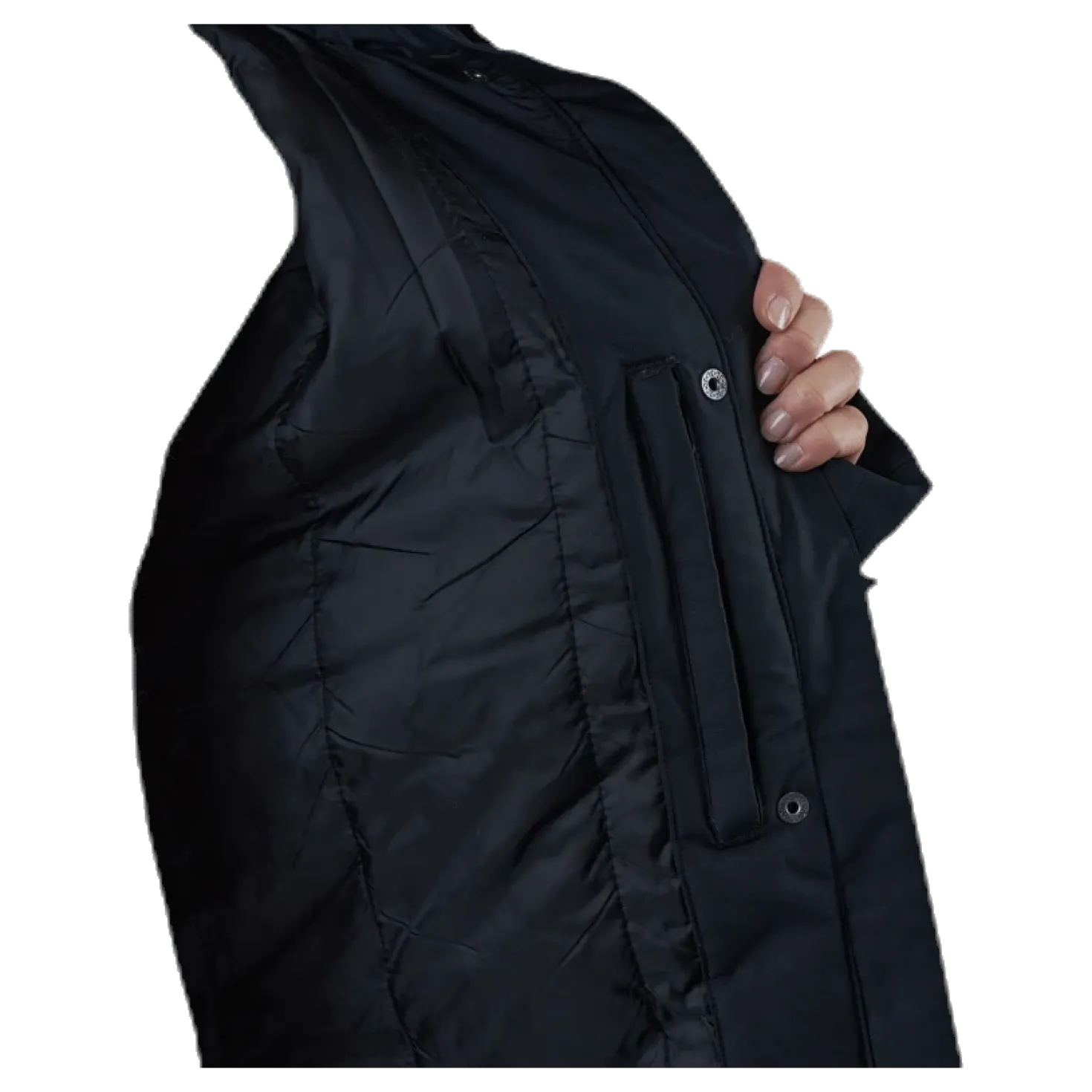 Attica Padded Black