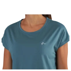 Aubree Ss Loose Training Tee Blue