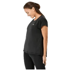Aubree Ss Loose Training Tee Black