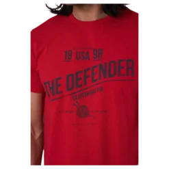 August Tee Red