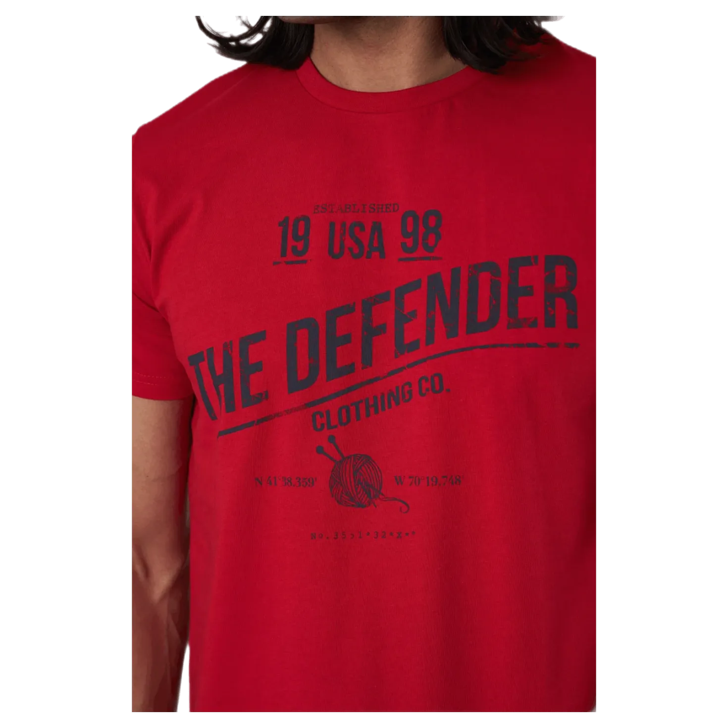 August Tee Red