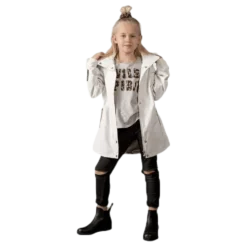 Ava 2-Layer Waterproof Jr White