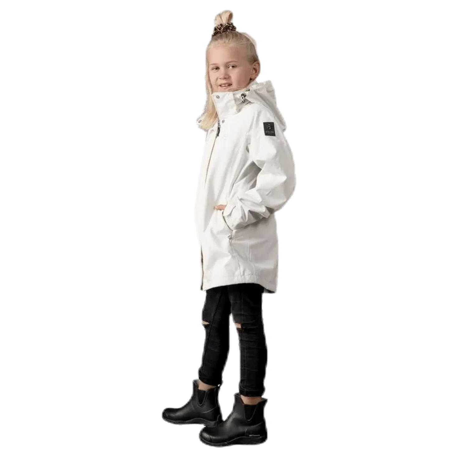 Ava 2-Layer Waterproof Jr White