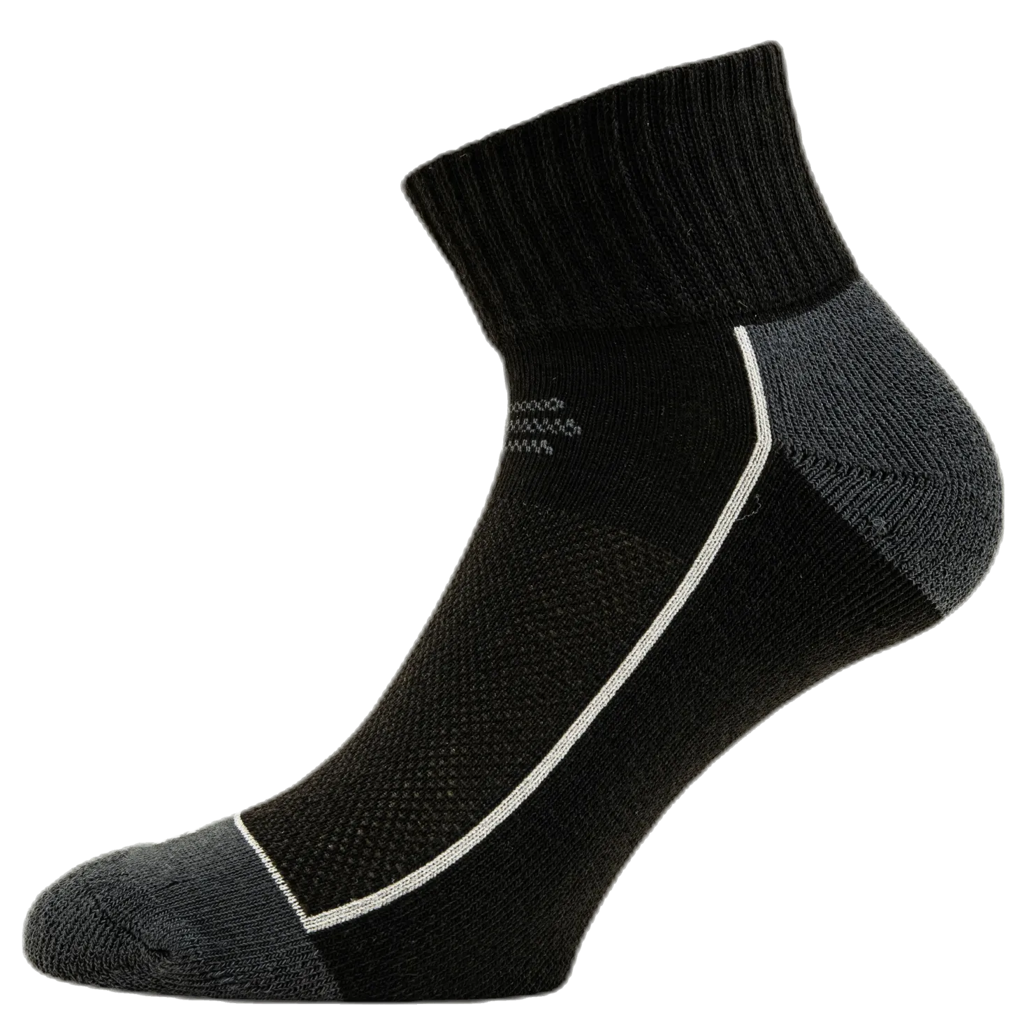 Avery Quarter Socks 3-pack Black