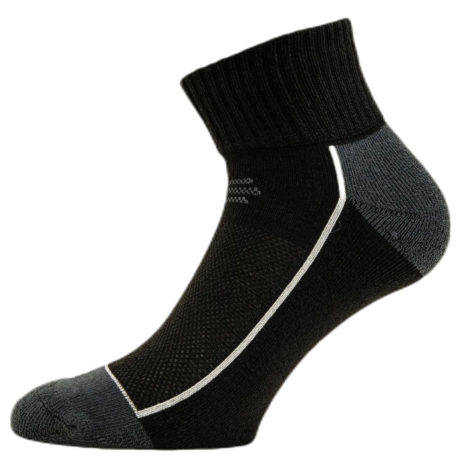 Avery Quarter Socks 3-pack Black
