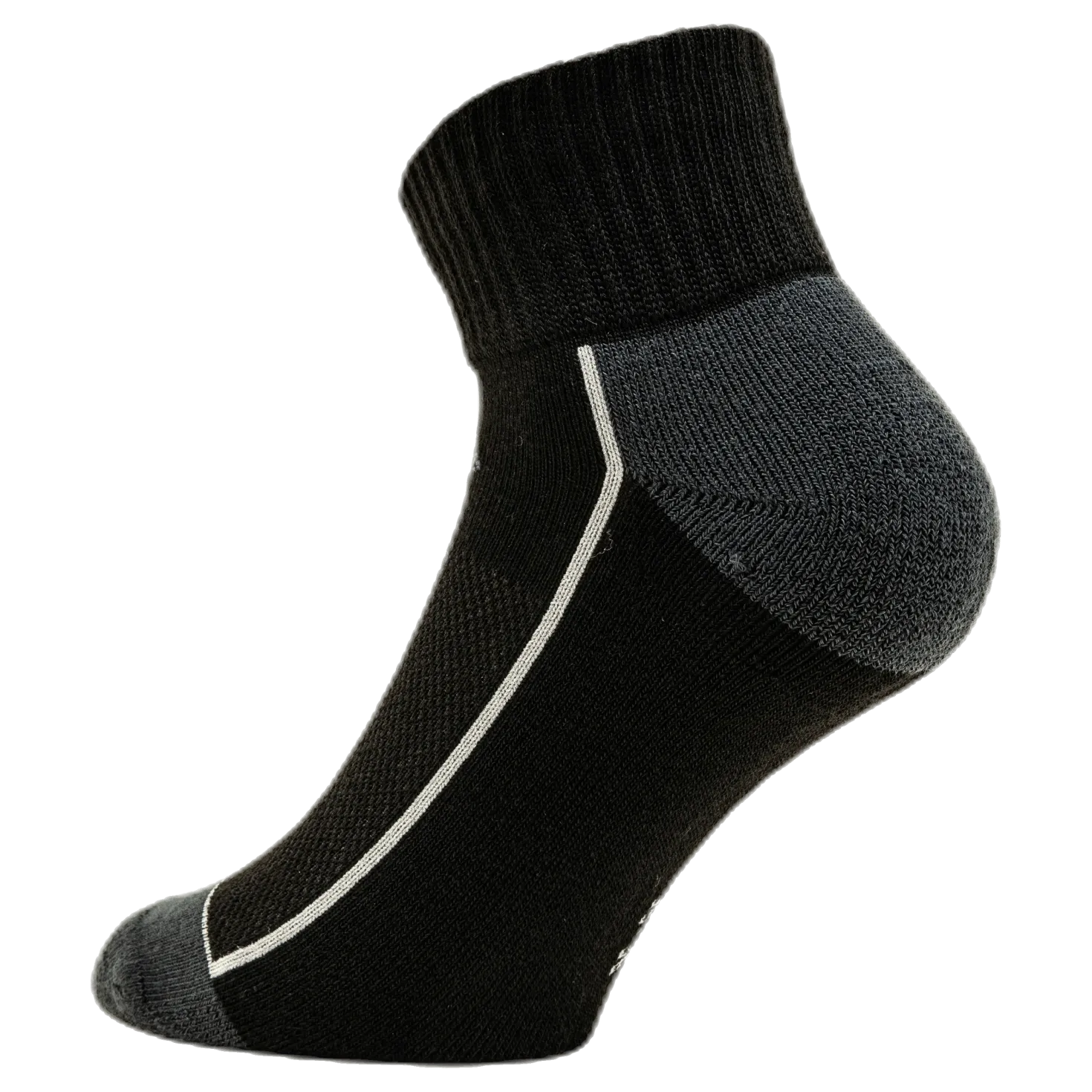 Avery Quarter Socks 3-pack Black