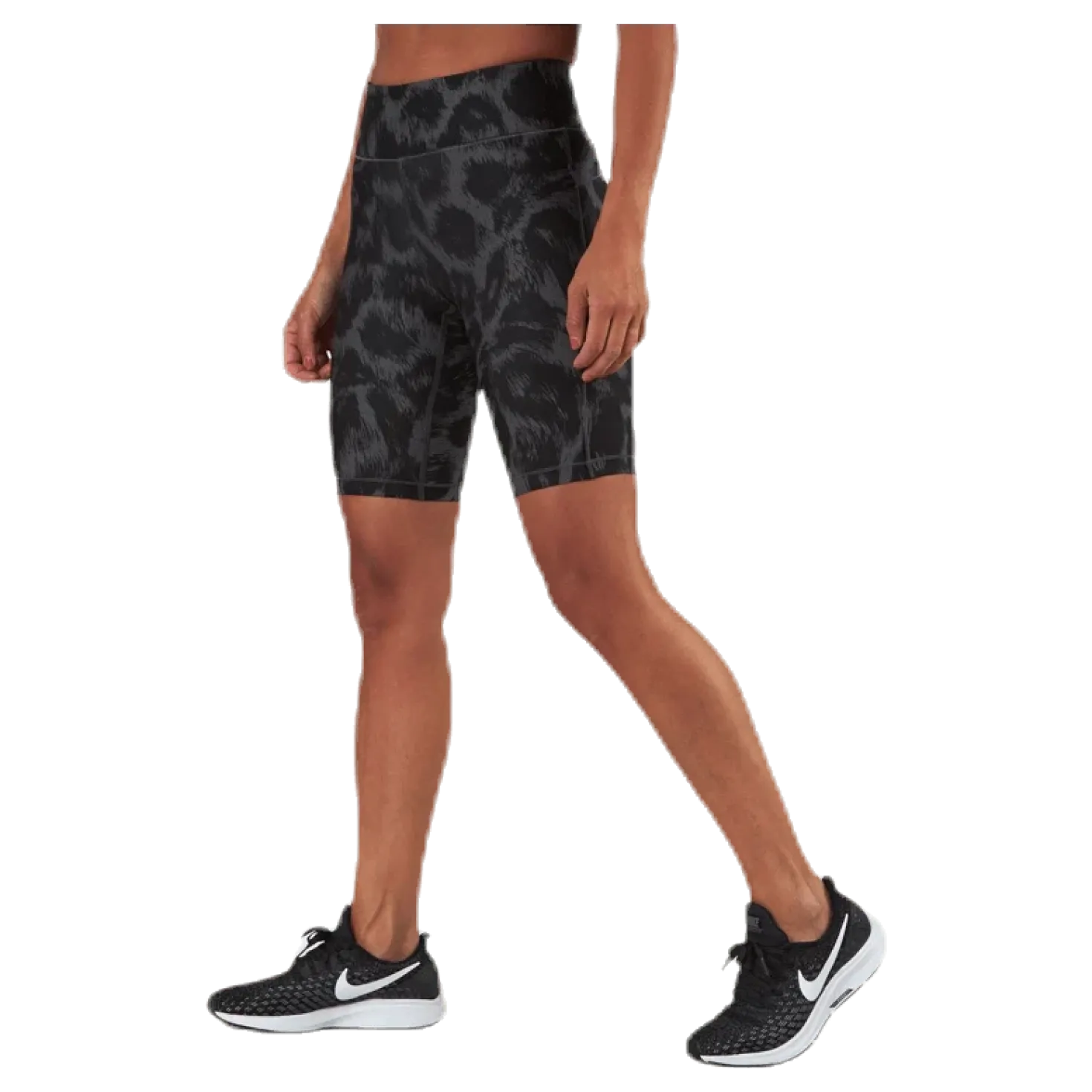 Awake Printed Biker Tights Black/Grey