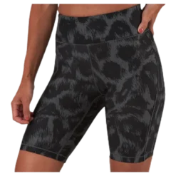 Awake Printed Biker Tights Black/Grey