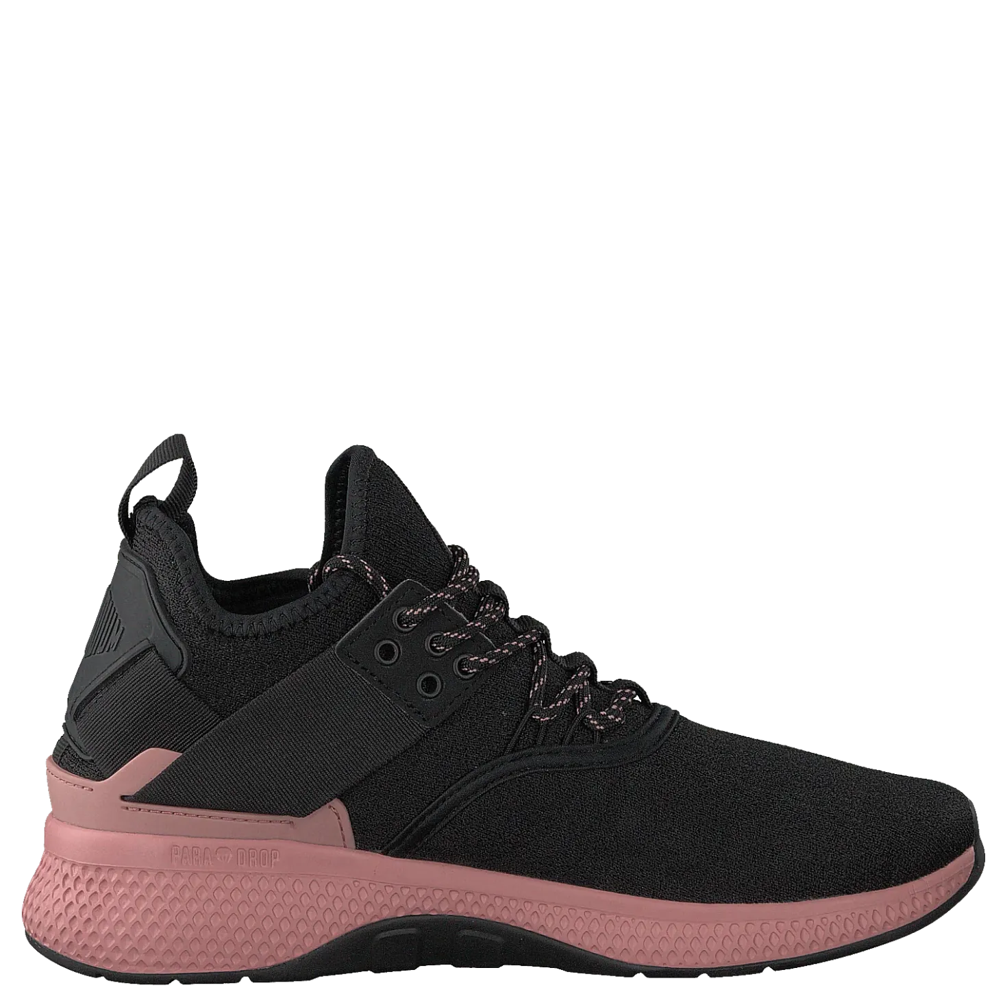 Ax_eon Lace Knit Black/Rose Tan