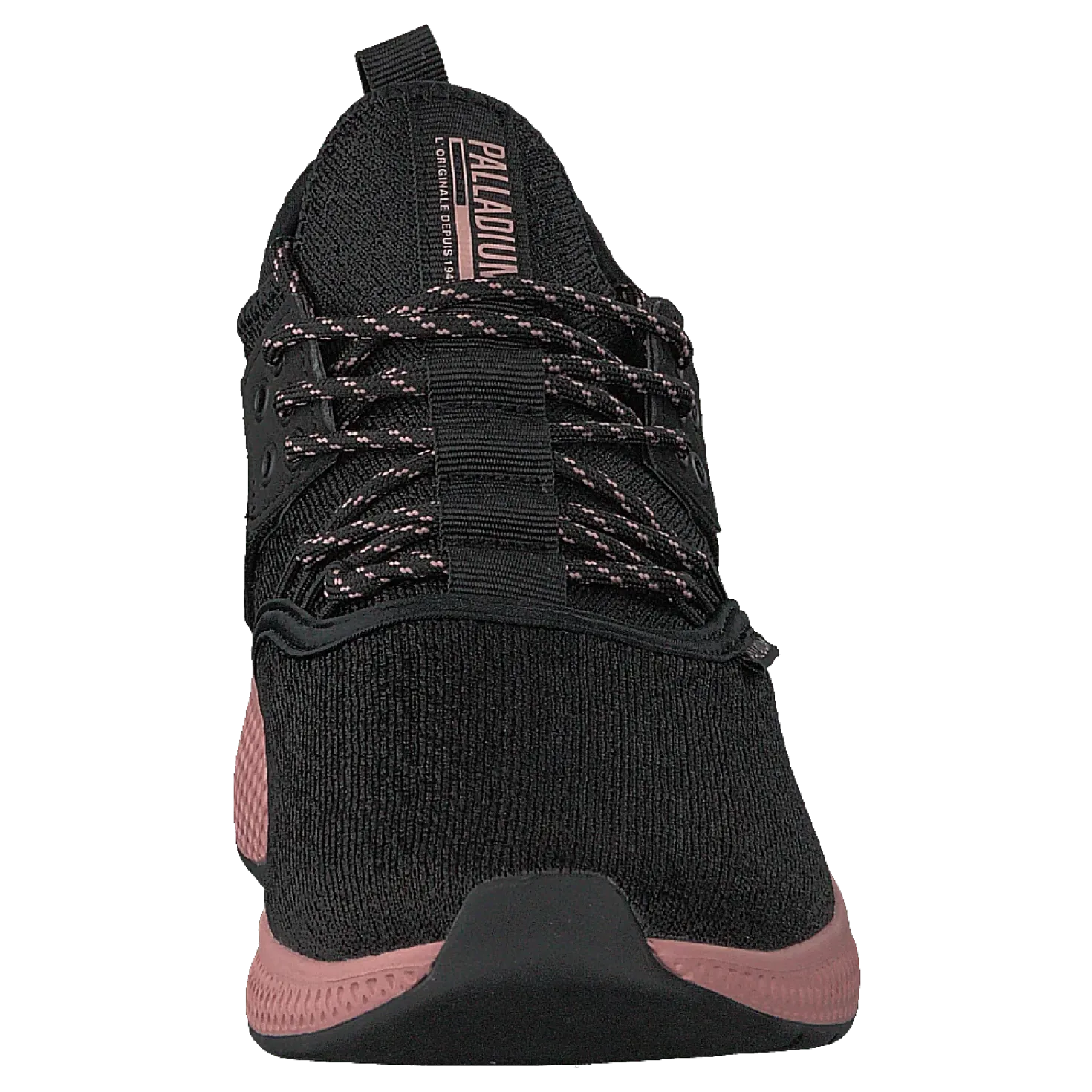 Ax_eon Lace Knit Black/Rose Tan