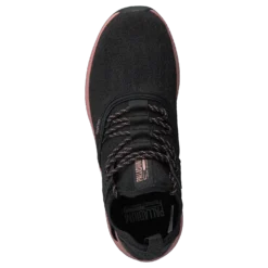 Ax_eon Lace Knit Black/Rose Tan