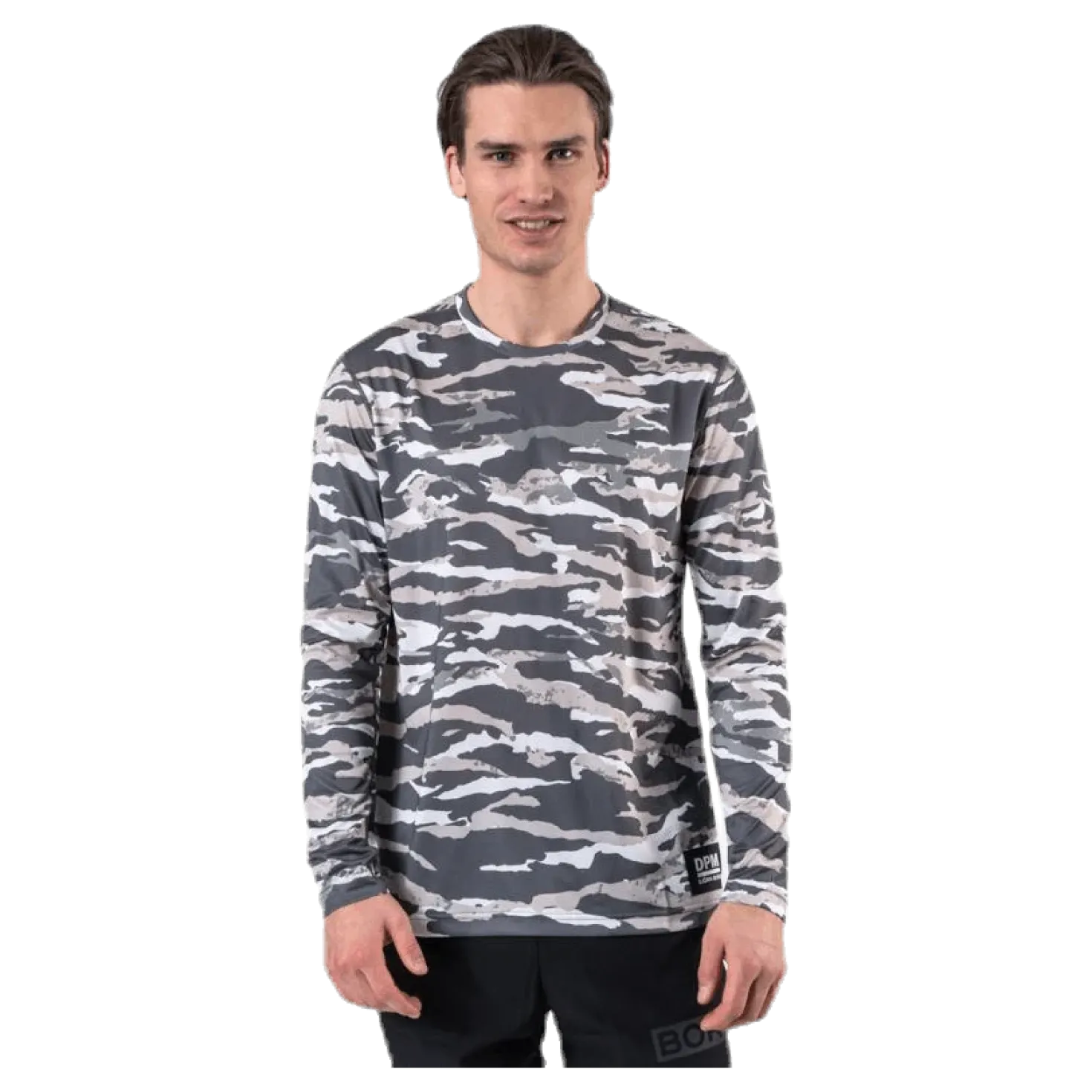 Axton LS Tee Green/Grey