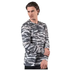 Axton LS Tee Green/Grey