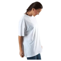 Aya S/S Oversized Top White
