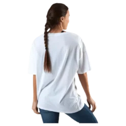 Aya S/S Oversized Top White