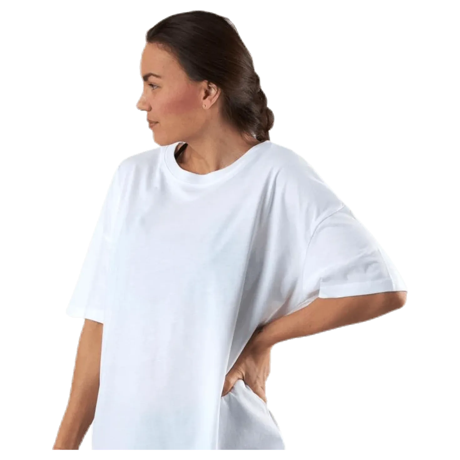Aya S/S Oversized Top White