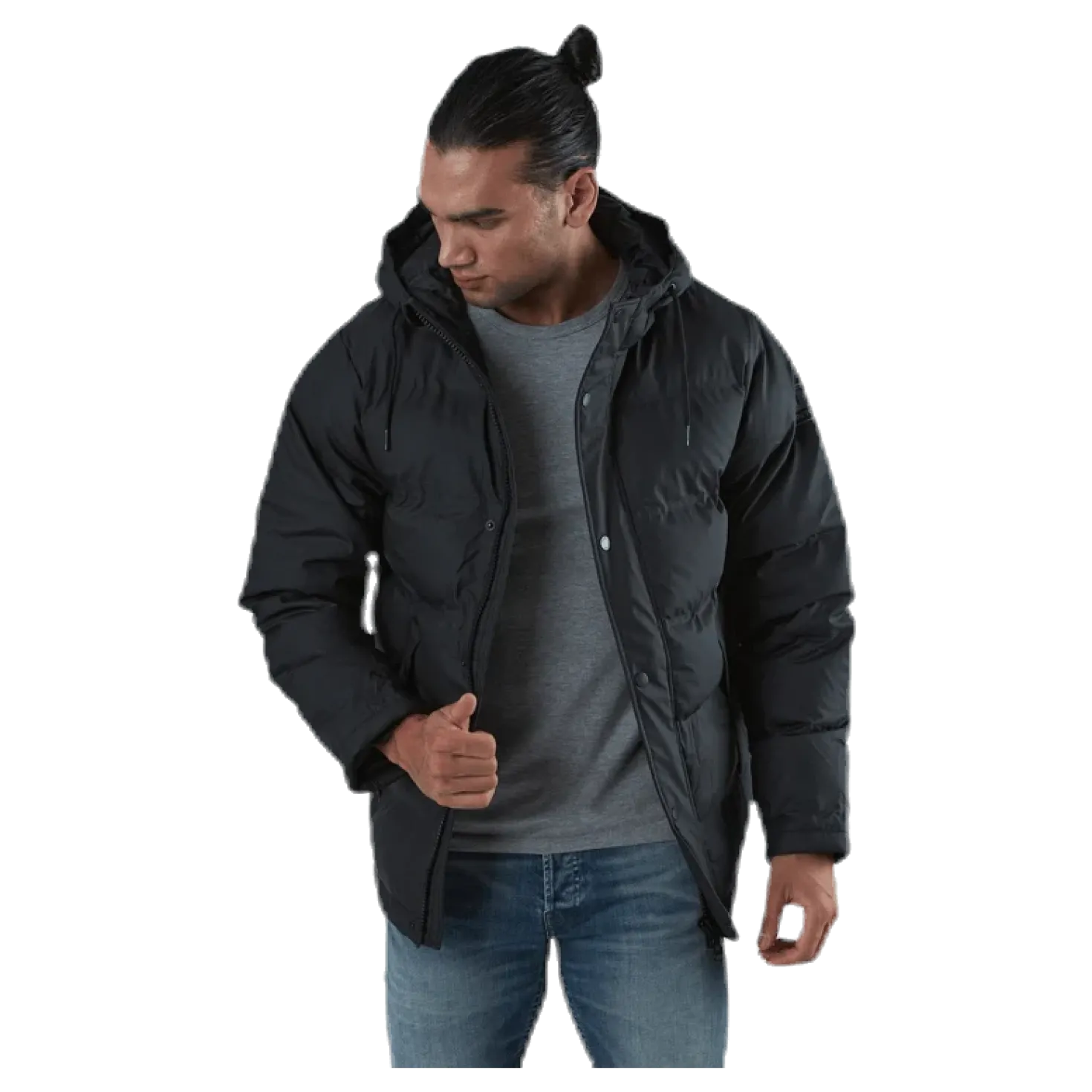 Baffle Jacket Black