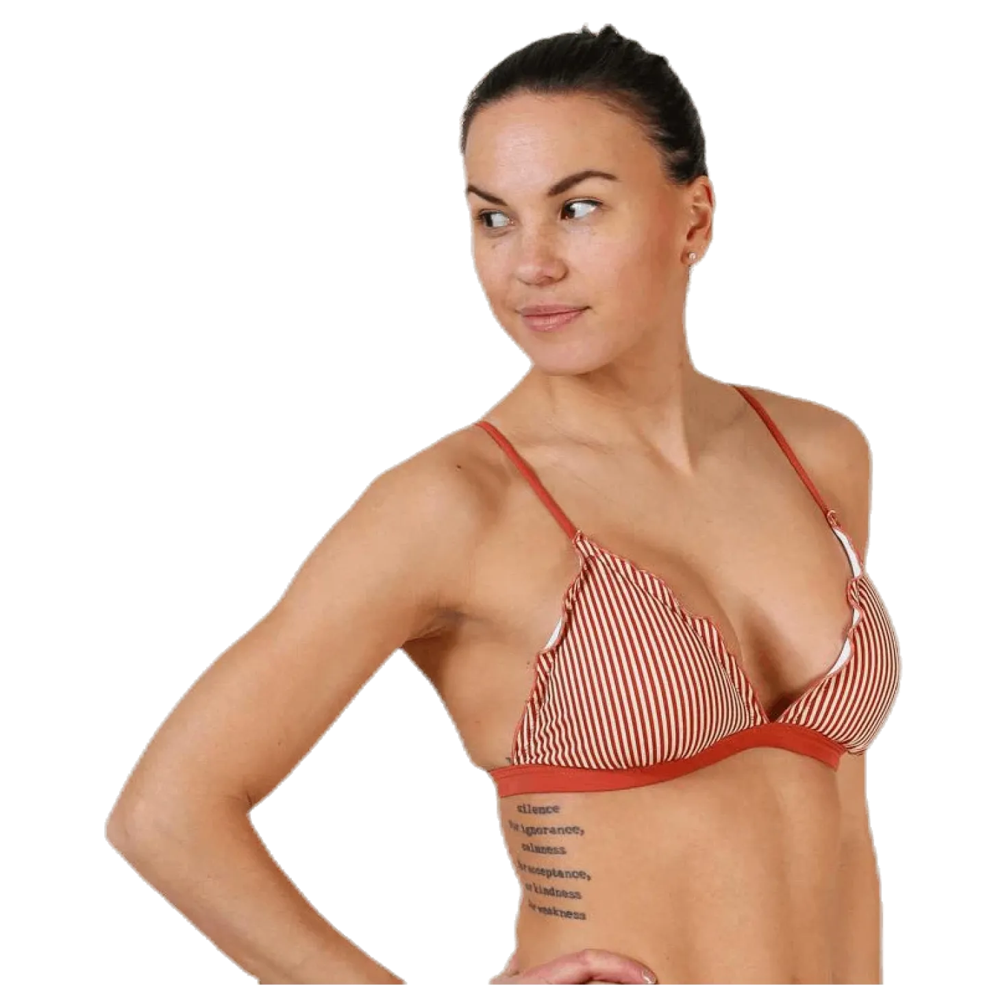Barbara Bikini Triangle Bra Red
