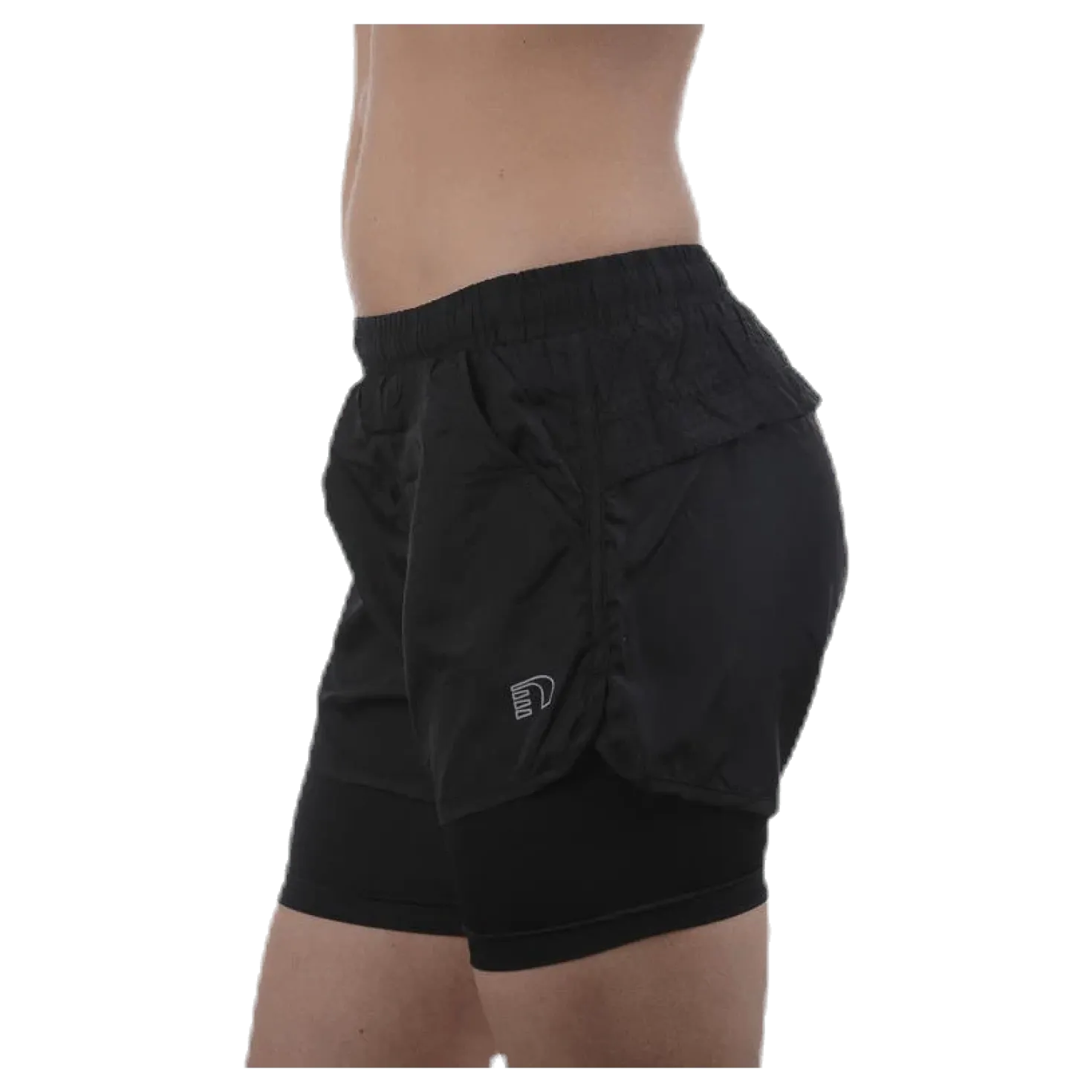 Base 2 Layer Shorts Black