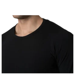 Basic O-Neck Tee L/S Black