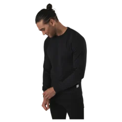 Basic Sweat Crew Neck Black