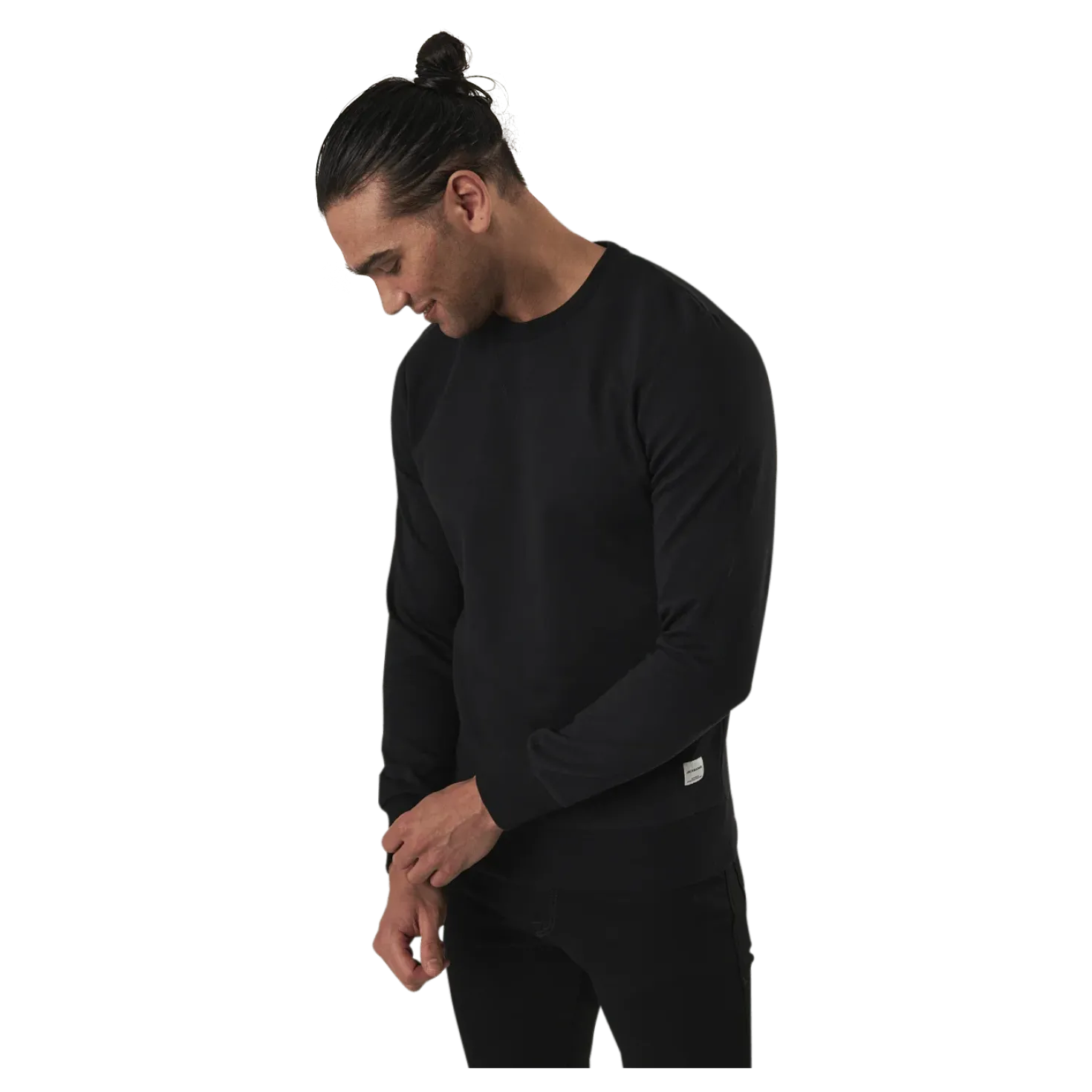 Basic Sweat Crew Neck Black