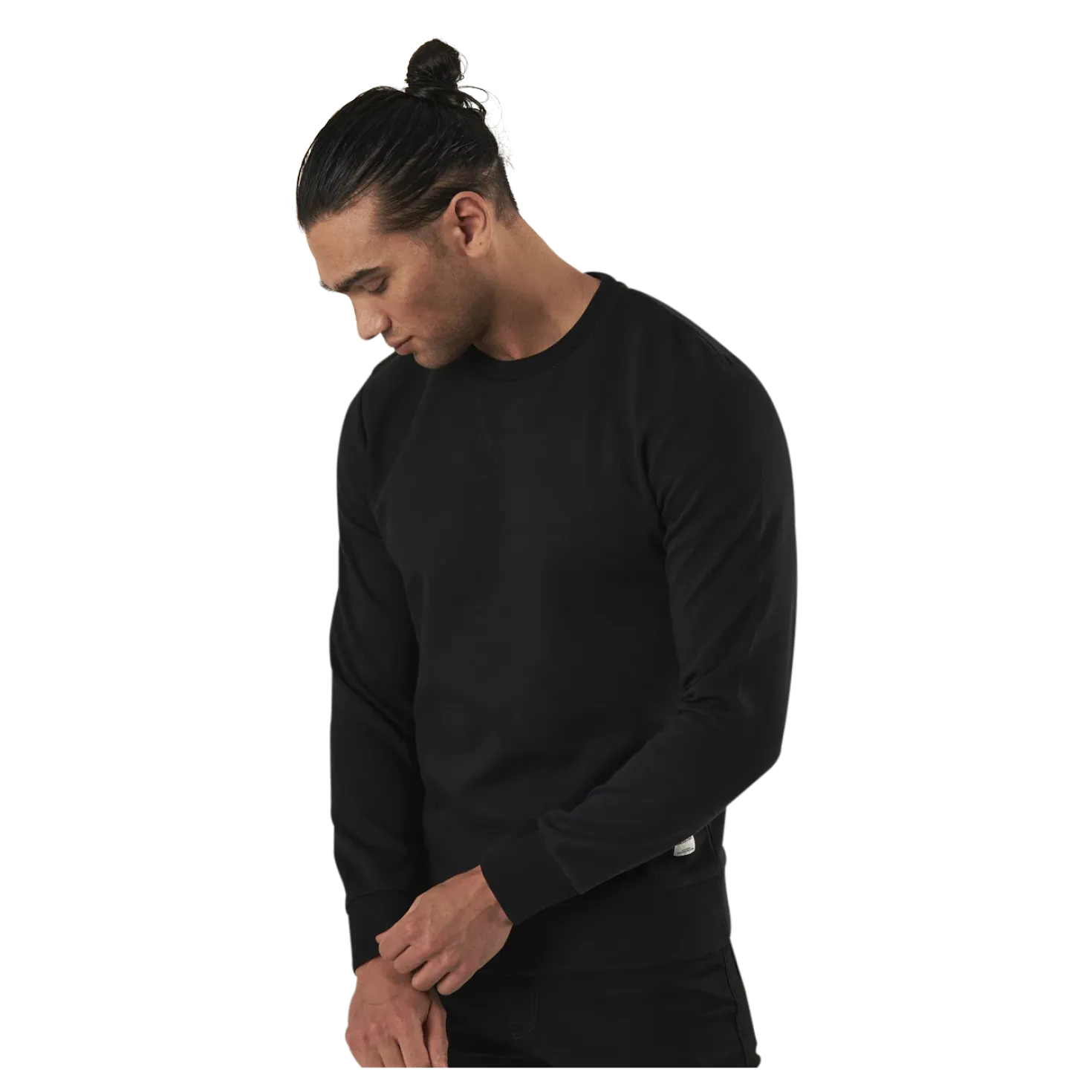 Basic Sweat Crew Neck Black