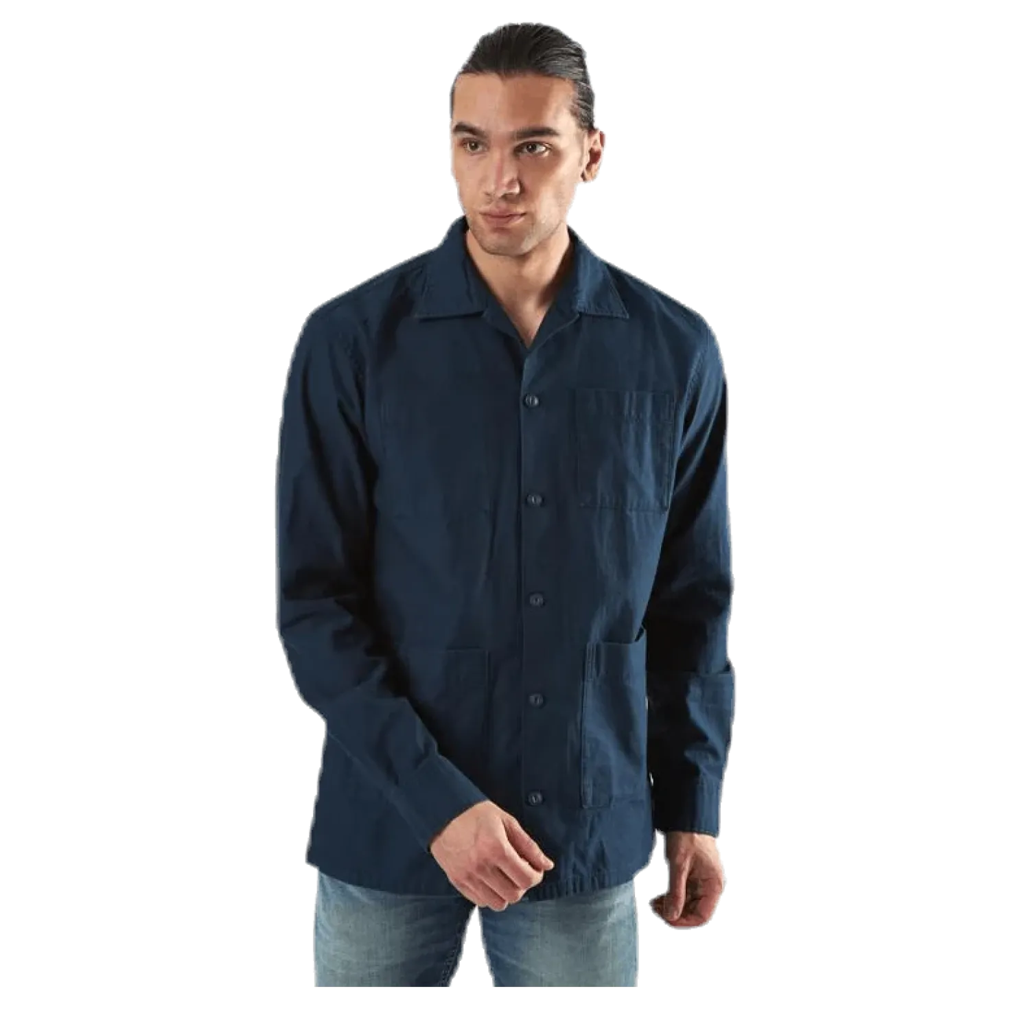 Bastian Shirt Ls Blue