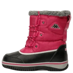 Bates Mid Cut Junior Pink/Black