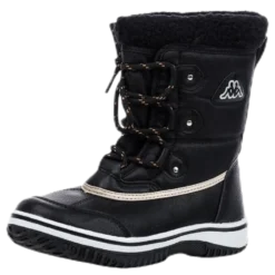 Bates Mid Cut Junior White/Black