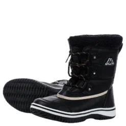 Bates Mid Cut Junior White/Black