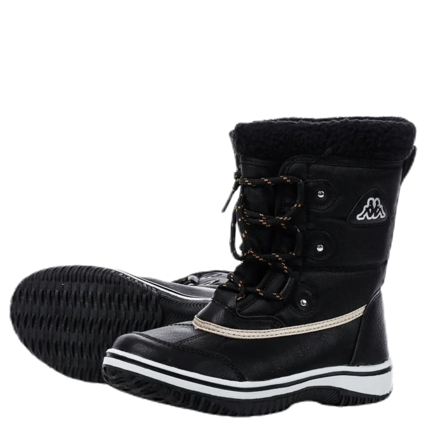 Bates Mid Cut Junior White/Black