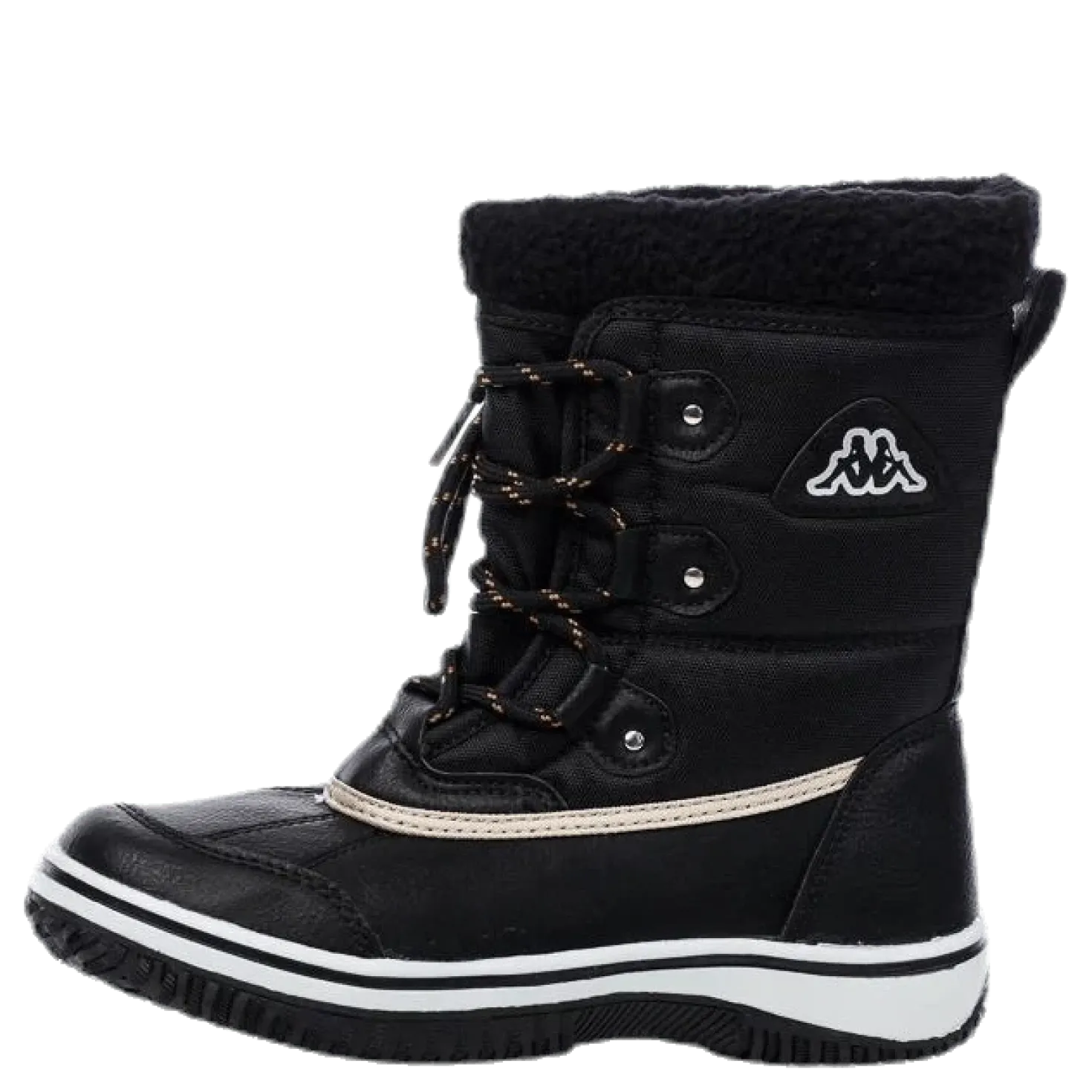 Bates Mid Cut Junior White/Black