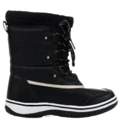 Bates Mid Cut Junior White/Black