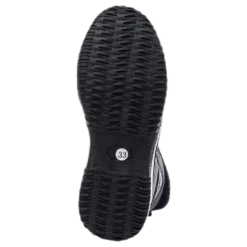 Bates Mid Cut Junior White/Black