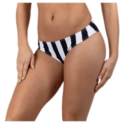 Bea Bikini Brief White/Black