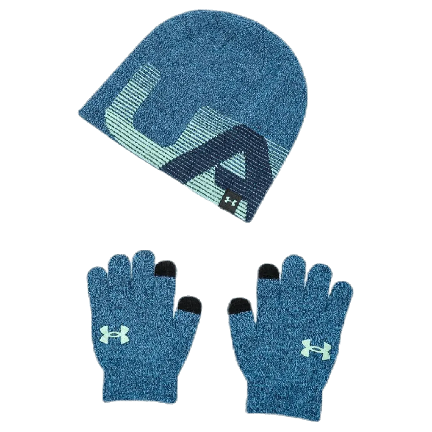 Beanie/Glove Combo Junior Blue