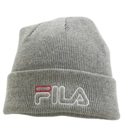 Beanie Leniar Outline Logo Grey