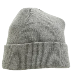 Beanie Leniar Outline Logo Grey