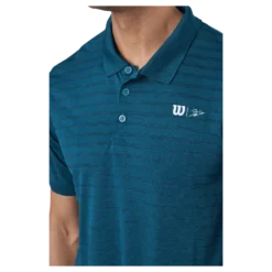 Bela Stripe Polo Ii Blue Coral