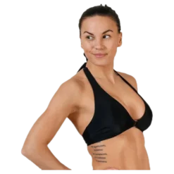 Belin Bikini Halterneck Bra Black