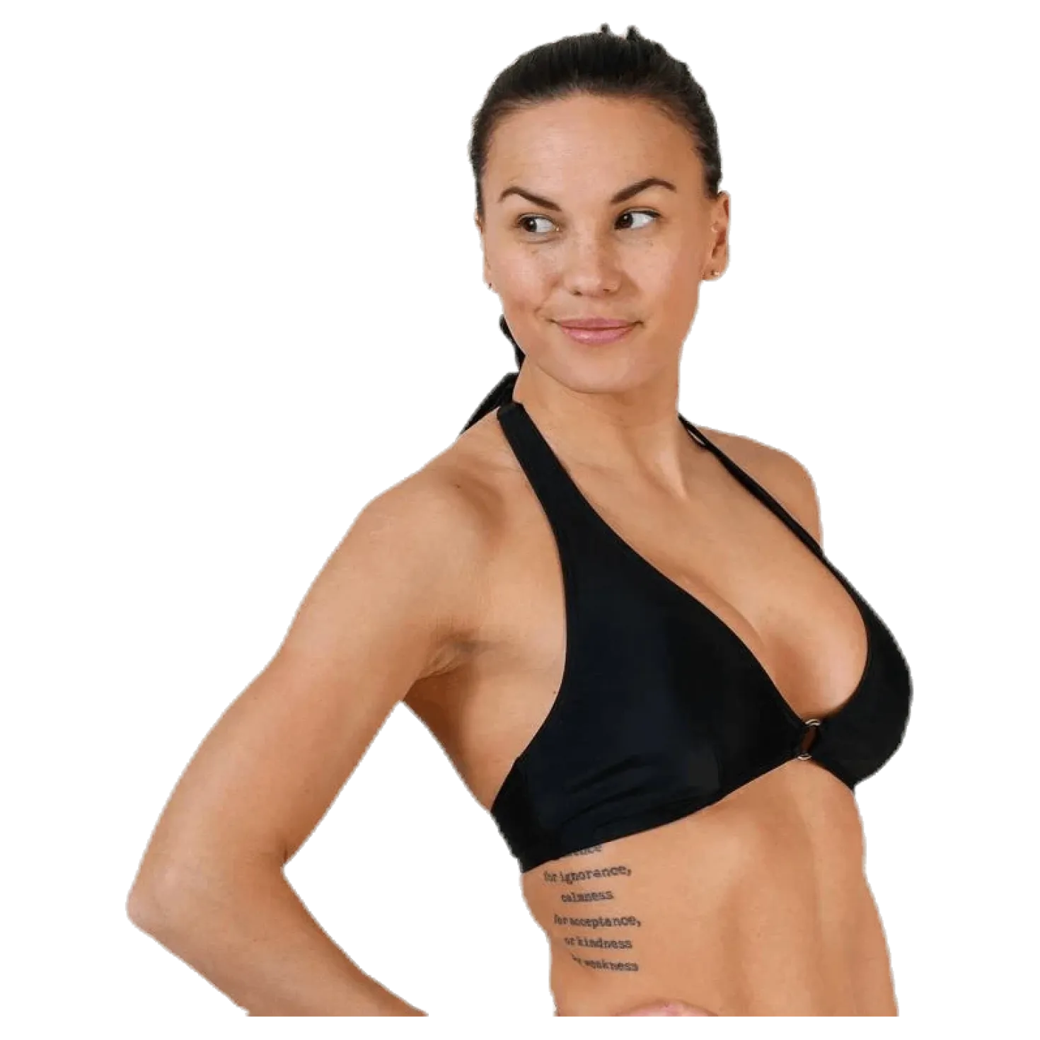 Belin Bikini Halterneck Bra Black