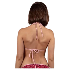 Benedicte Triangle Bra Red