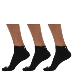 Ben 3-Pack Footies Black